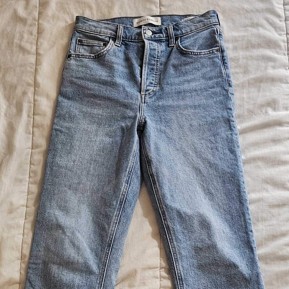 Denim Forum High Rise Women Jeans - Light Blue